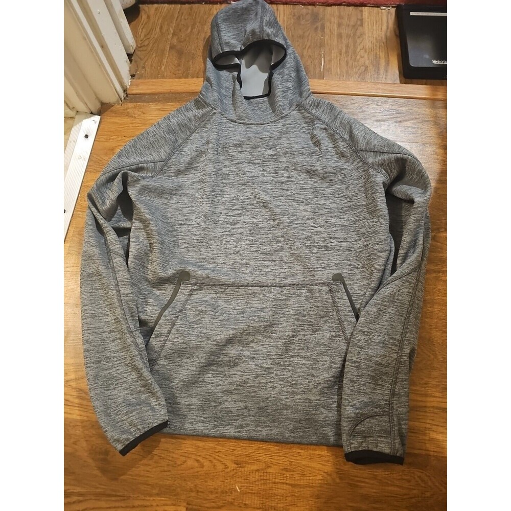 686 Sweater Mens Medium Gray GLCR Exploration Tech Fleece Pullover Hoodie